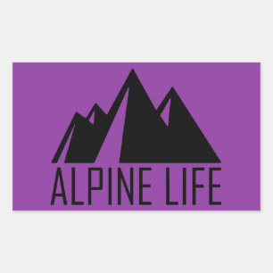 Adesivo Retangular Life Alpina