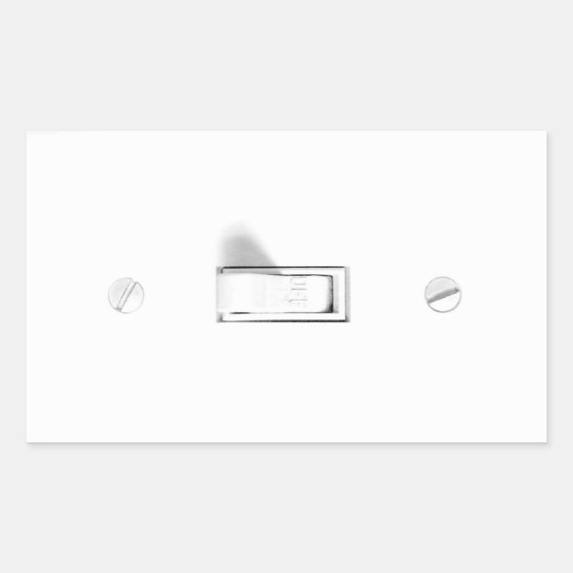 Adesivo Retangular ~Lightswitch~ STICKER (Frente)