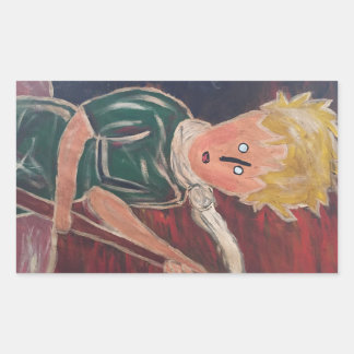 Adesivo Retangular Lil Pee