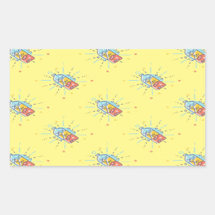 Adesivo Retangular Limonada de Hidratação Primária Repetida Sip Reviv