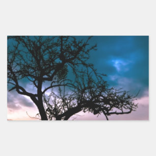 Adesivo Retangular Linda paisagem cenística solar Arte fotográfica