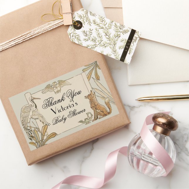 Adesivo Retangular Livro de Histórias de Aesop (Presentear)