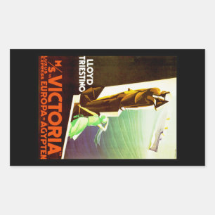 Adesivo Retangular Lloyd Triestino ms Victoria