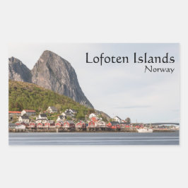 Adesivo Retangular Lofoten Souvenir