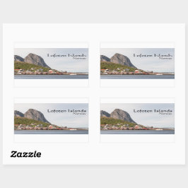 Adesivo Retangular Lofoten Souvenir