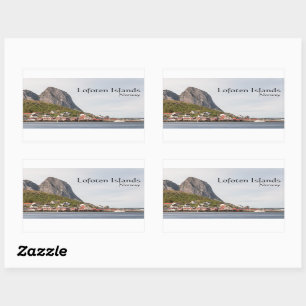 Adesivo Retangular Lofoten Souvenir