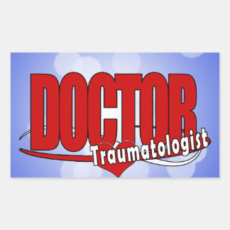 Adesivo Retangular LOGO MÉDICO Traumatologista
