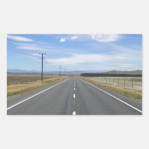 Adesivo Retangular Longo Caminho