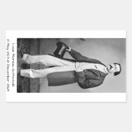 Adesivo Retangular Louis Moreau Gottschalk