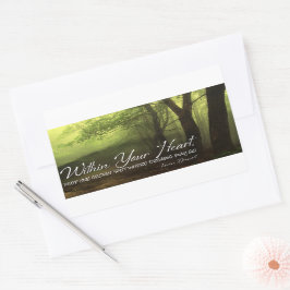 Adesivo Retangular Louise Driscoll Inspirational Cote "Dentro"