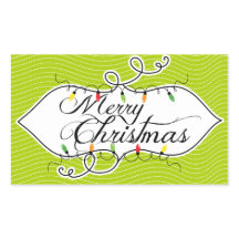 Luzes brilhantes Palitos de Natal Feliz