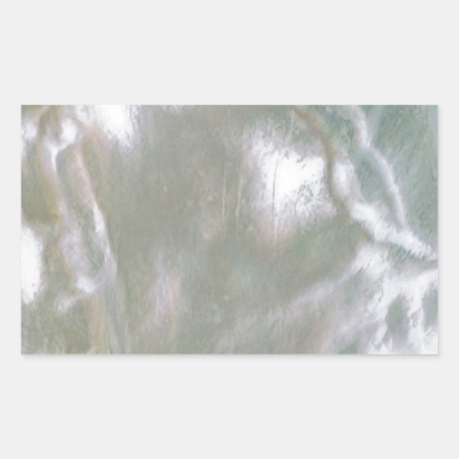 Adesivo Retangular Mãe de Pearl White (Frente)