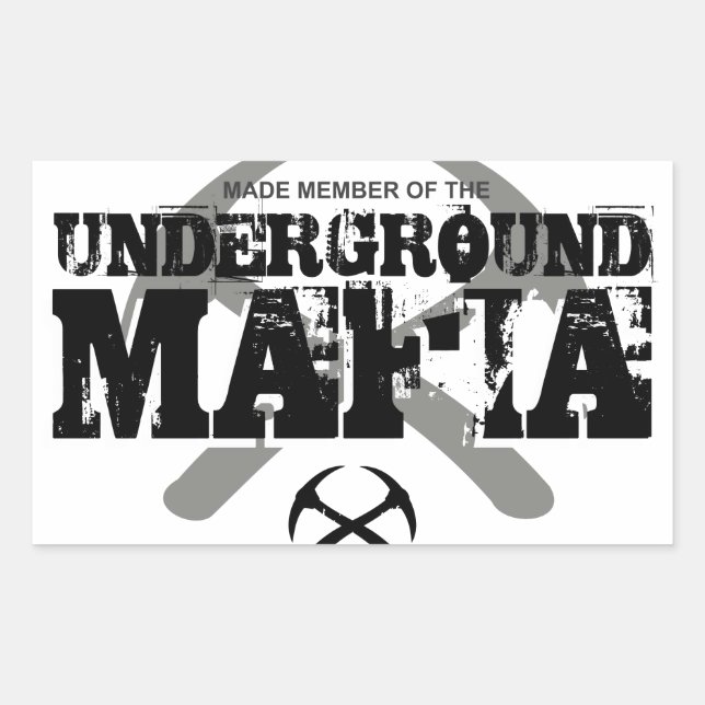 ADESIVO RETANGULAR MAFIA SUBTERRÂNEA (Frente)