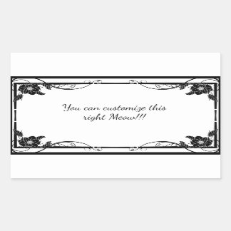 Adesivo Retangular Magnolia Shadow Fairy