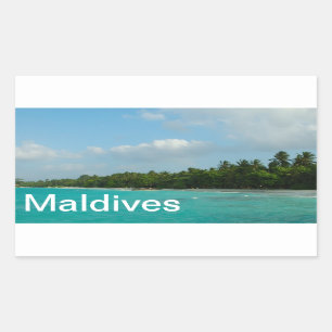 Adesivo Retangular Maldives