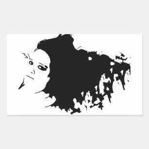 Adesivo Retangular Mane Wicked