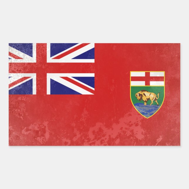Adesivo Retangular Manitoba (Frente)
