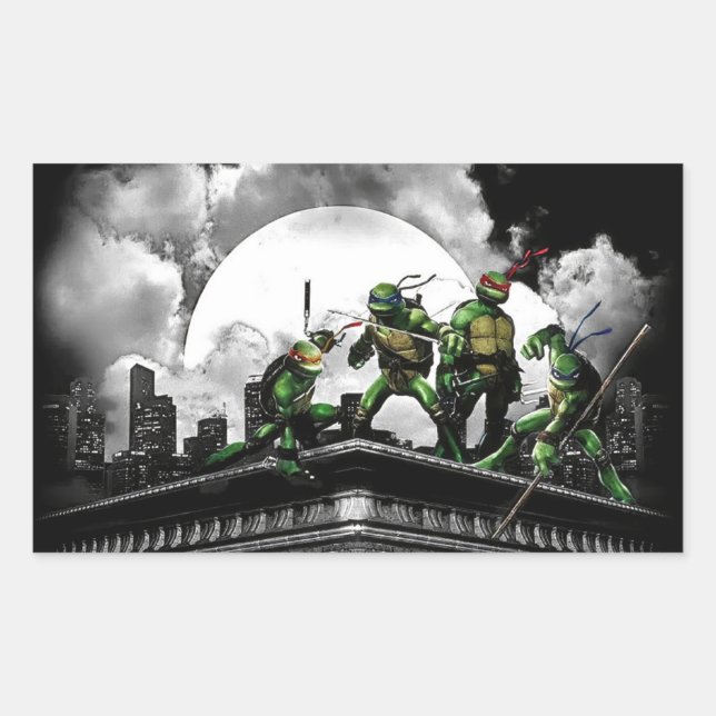 Adesivo Retangular Mantendo a segurança da NYC (Frente)