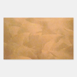 Adesivo Retangular Mão Metálica De Cobre Brutada