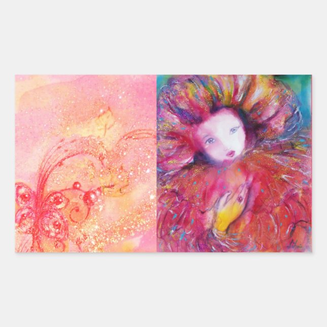 ADESIVO RETANGULAR MÁSCARA EM VERMELHO (Frente)