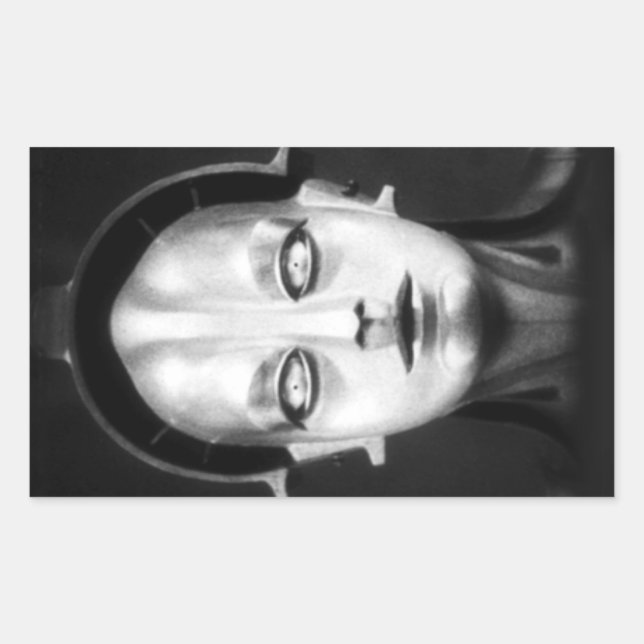 Adesivo Retangular Maschinenmensch de Fritz Lang (Frente)