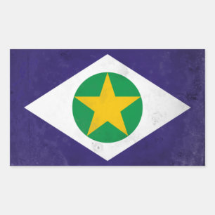 Adesivo Retangular Mato Grosso