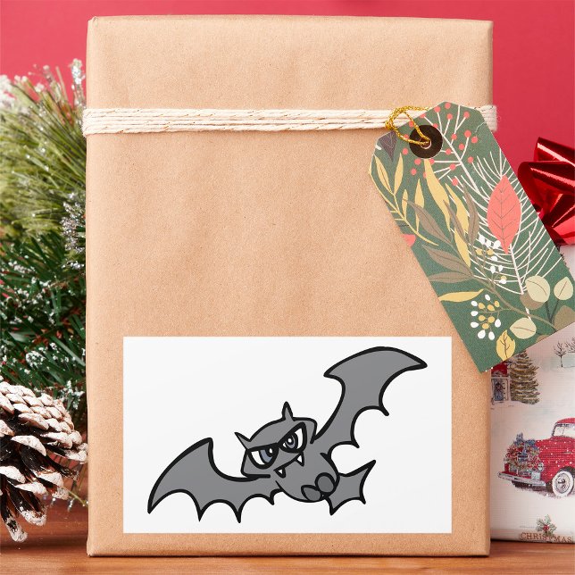 Adesivo Retangular Mau Bat (Criador carregado)