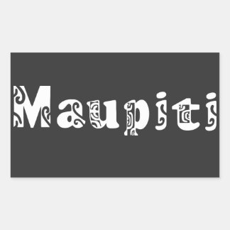 Adesivo Retangular MAUPITI (blanc)