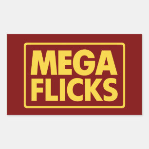ADESIVO RETANGULAR MEGA FLICKS