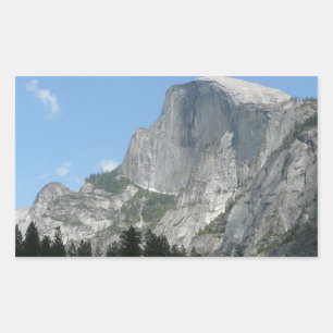 Adesivo Retangular Meia Cúpula de lado no Parque Nacional de Yosemite