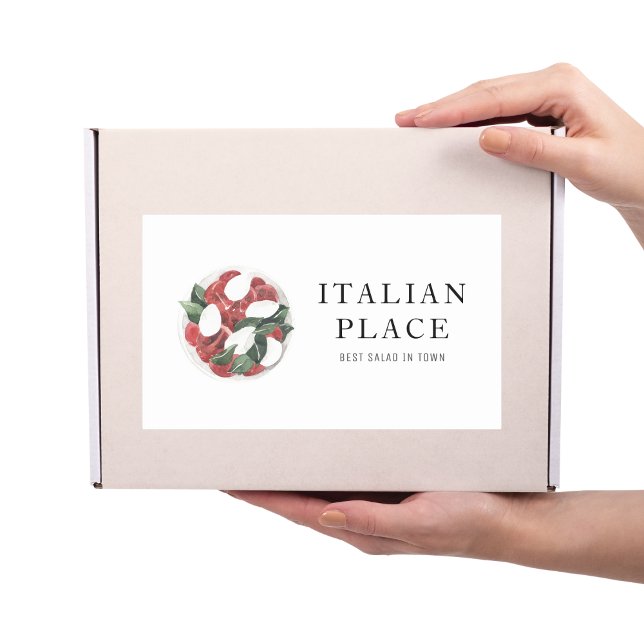 Adesivo Retangular Melhor Salada Moderna Em Profissional Urbano (Criador carregado)