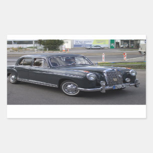 Adesivo Retangular Mercedes 220 S