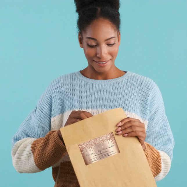 Adesivo Retangular Microblading Salon de Beleza da Extensão de Faísca (Spark Extension Makeup Beauty Salon Microblading Rectangular Sticker)