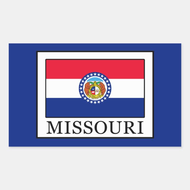 Adesivo Retangular Missouri (Frente)