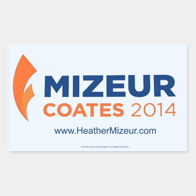 Adesivo Retangular Mizeur Coates Sticker (Frente)