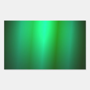 Adesivo Retangular Modelo de Tendência de Vazio Preto Verde Personali