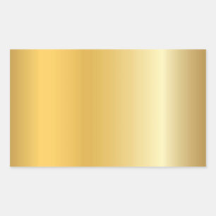 Adesivo Retangular Modelo elegante e Dourado Vazio Elegante moderno