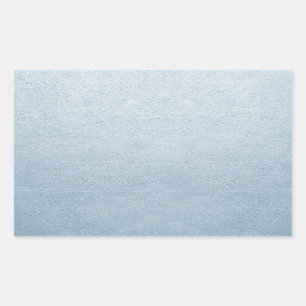 Adesivo Retangular Modelo em Branco Azul Claro Brilhante Adicionar Qu