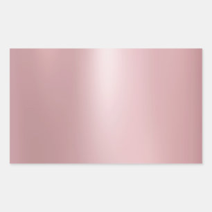 Adesivo Retangular Modelo Moderno Elegante Glamour Dourado Rosa