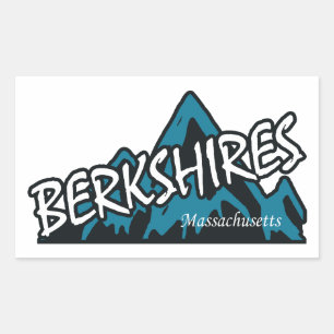 Adesivo Retangular Montanhas Berkshires Massachusetts