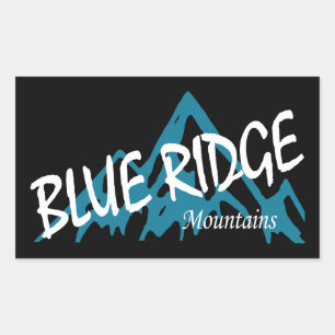 Adesivo Retangular Montanhas Blue Ridge