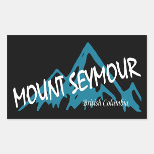 Adesivo Retangular Montanhas Mount Seymour