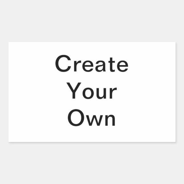 Adesivo Retangular muitos produtos (Frente)