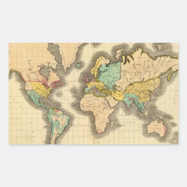 Adesivo Retangular Mundo 6 (Frente)