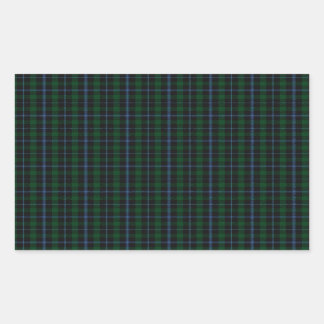 Adesivo Retangular Murray Clan Tartan