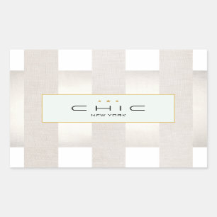 Adesivo Retangular Na moda Moda e Bela Moderna Strike