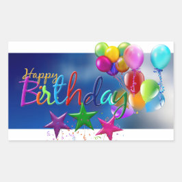 ADESIVO RETANGULAR NAMORADOR OVAL DE ANIVERSÁRIO