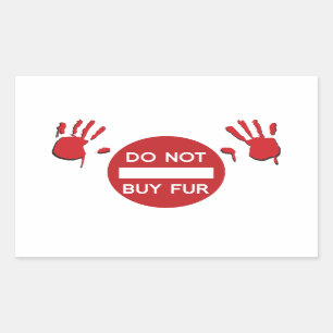 Adesivo Retangular Não comprar PELE