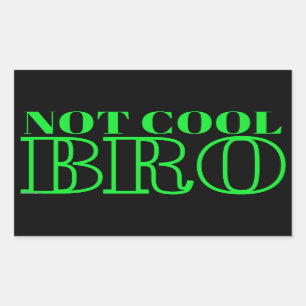 ADESIVO RETANGULAR NÃO LEGAL BRO