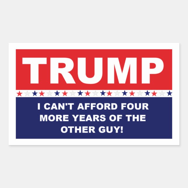 Adesivo Retangular Não posso pagar a outra cara (Frente)